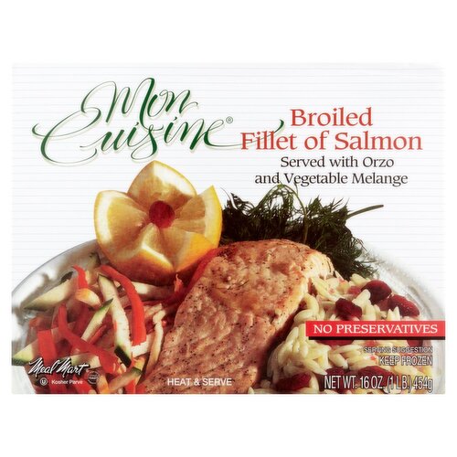 Meal Mart Mon Cuisine Broiled Fillet of Salmon, 16 oz