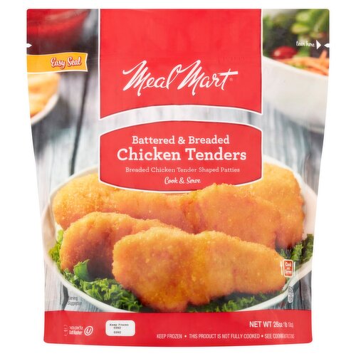 Meal Mart Battered & Breaded Chicken Tenders, 26 oz