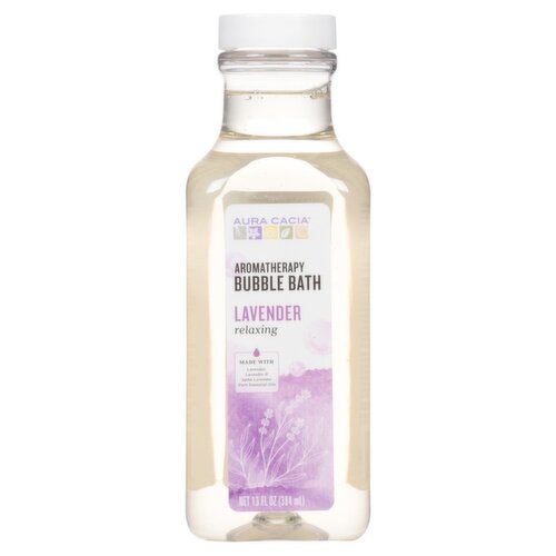 Aura Cacia Relaxing Lavender Aromatherapy Bubble Bath, 13 fl oz