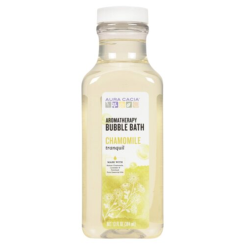 Aura Cacia Tranquil Chamomile Aromatherapy Bubble Bath, 13 fl oz