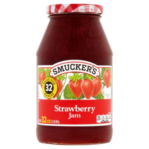 Smucker's Strawberry Jam Value Size, 32 oz