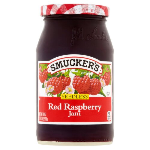 Smucker's Seedless Red Raspberry Jam, 18 oz