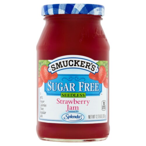 Smucker's Sugar Free Seedless Strawberry Jam, 12.75 oz