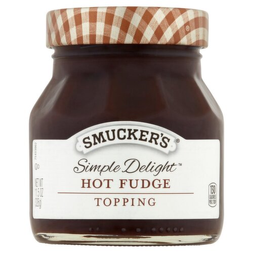 Smucker's Simple Delight Hot Fudge Topping, 11.5 oz