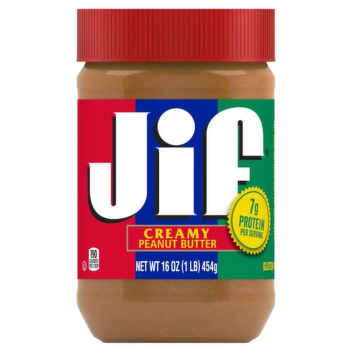 Jif Creamy Peanut Butter, 16 oz