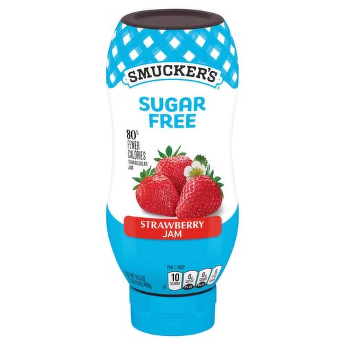 Smucker's Squeeze Sugar Free Strawberry Jam, 16.5 oz