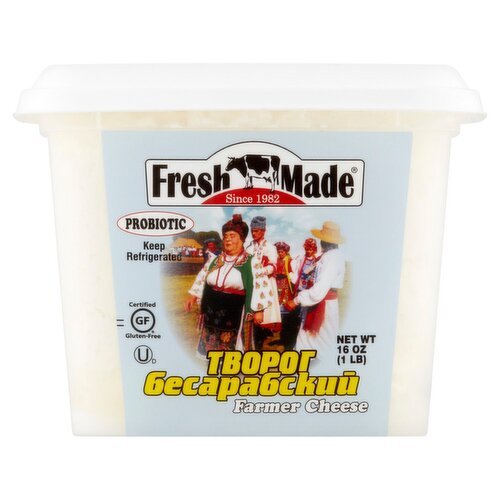 Fresh Made Farmer Cheese, 16 oz