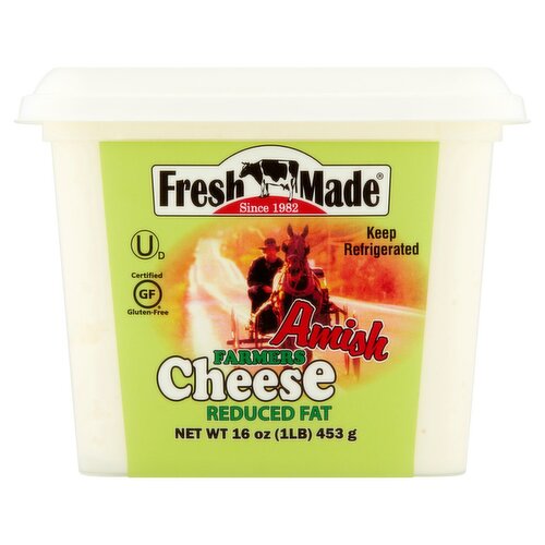 Fresh Made Amish Farmers Cheese, 16 oz