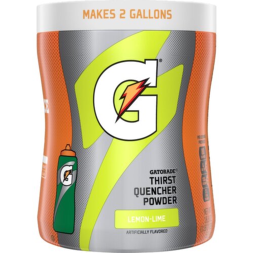 Gatorade Thirst Quencher Powder Lemon-Lime Artificially Flavored 18.3 Oz