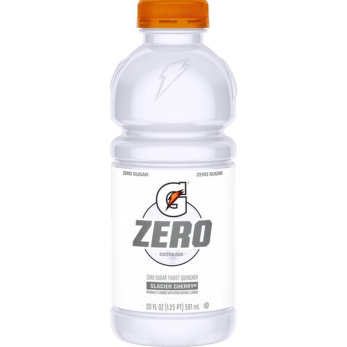 Gatorade Zero Zero Sugar Thirst Quencher Glacier Cherry 20 Fl Oz