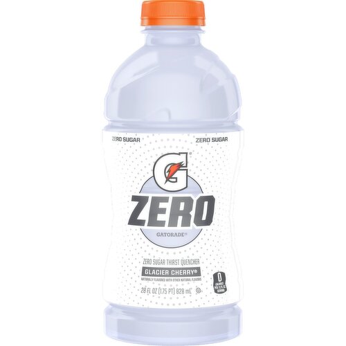 Gatorade Zero Sugar Glacier Cherry Thirst Quencher, 28 fl oz