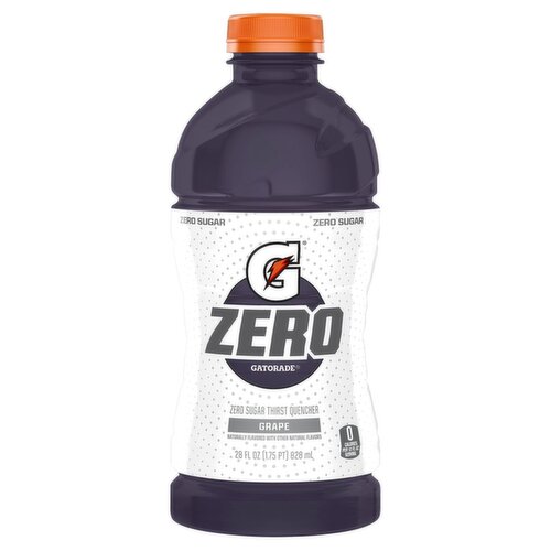 Gatorade Zero Sugar Grape Thirst Quencher, 28 fl oz