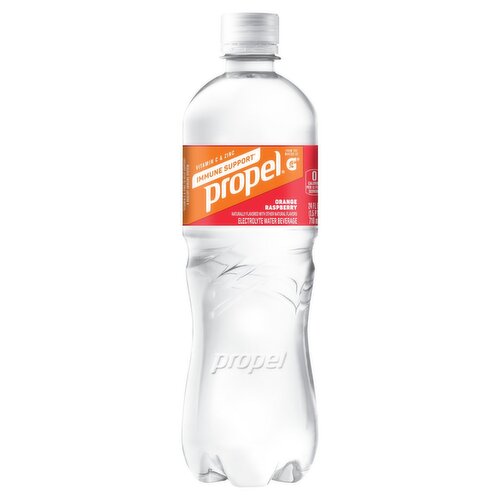 Gatorade Propel Orange Raspberry Electrolyte Water Beverage, 24 fl oz