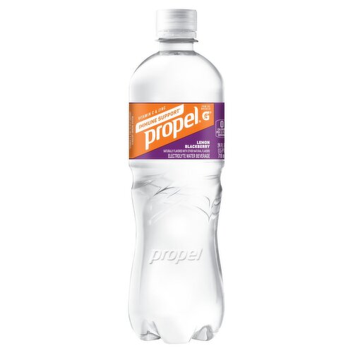 Gatorade Propel Lemon Blackberry Electrolyte Water Beverage, 24 fl oz