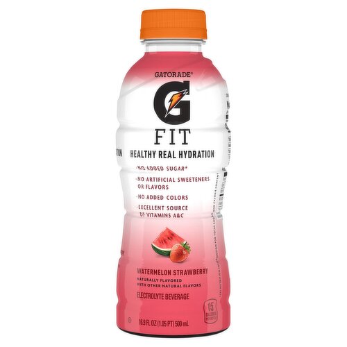 Gatorade Fit Watermelon Strawberry Electrolyte Beverage 16.9 fl oz The Fresh Grocer