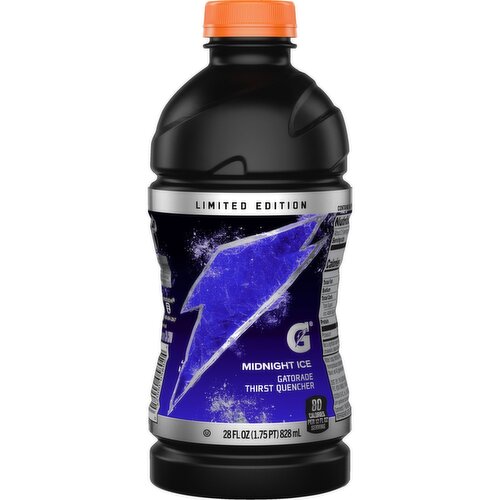 Gatorade Thirst Quencher Midnight Ice 28 Fl Oz