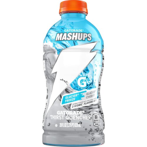 Gatorade Thirst Quencher Glacier Freeze Glacier Cherry 28 Fl Oz