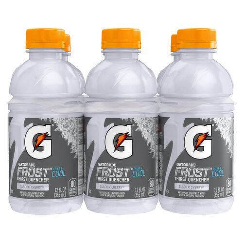 Gatorade Frost Glacier Cherry Thirst Quencher, 12 fl oz, 6 count