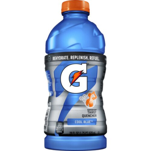 Gatorade Thirst Quencher Cool Blue 28 Fl Oz