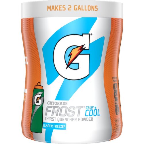 Gatorade Frost Thirst Quencher Powder Glacier Freeze 18.3 Oz