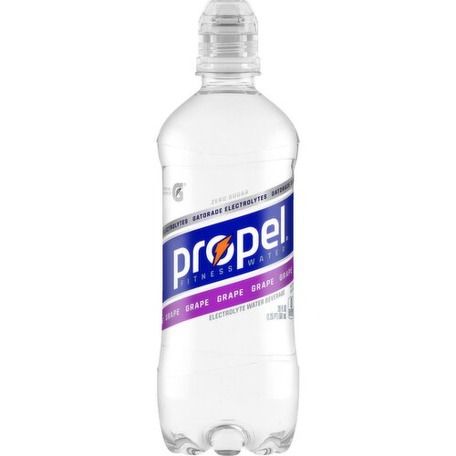 Propel Zero Sugar Electrolyte Water Beverage Grape 20 Fl Oz