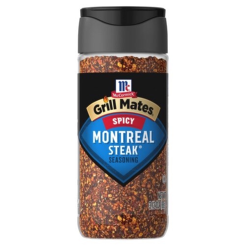 McCormick Grill Mates Spicy Montreal Steak Seasoning, 3.12 oz