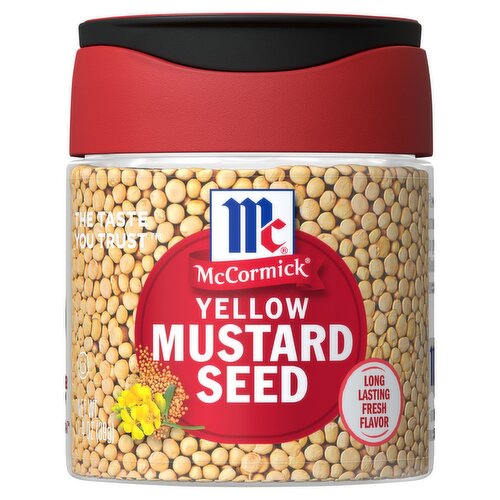 McCormick Yellow Mustard Seed, 1.4 oz