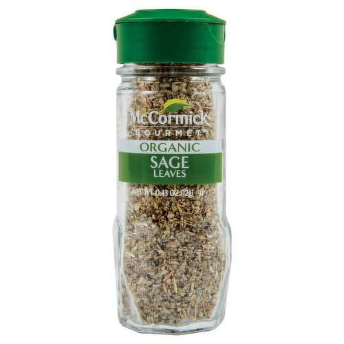 McCormick Gourmet Organic Sage Leaves, 0.43 oz