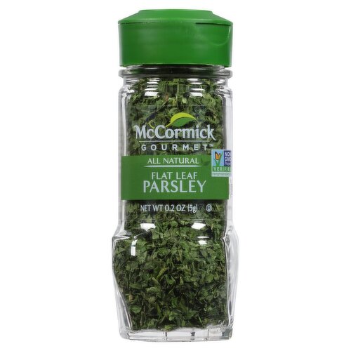 McCormick Gourmet All Natural Flat Leaf Parsley, 0.2 oz