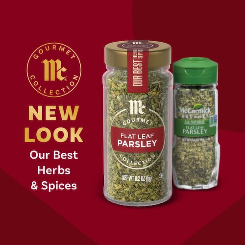 McCormick Gourmet Collection Flat Leaf Parsley, 0.2 oz