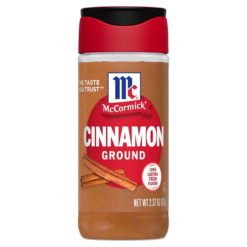 McCormick Ground Cinnamon, 2.37 oz