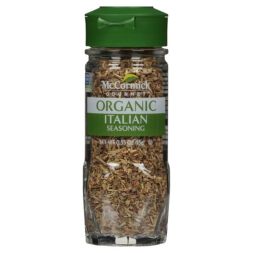 McCormick Gourmet Organic Italian Seasoning, 0.55 oz