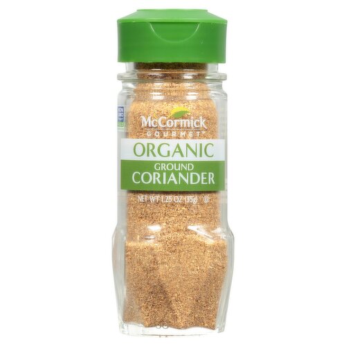 McCormick Gourmet Organic Ground Coriander, 1.25 oz