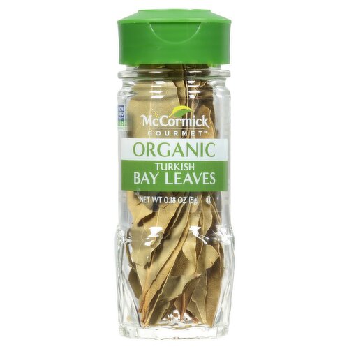 McCormick Gourmet Organic Turkish Bay Leaves, 0.18 oz