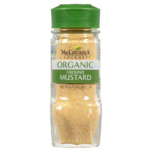 McCormick Gourmet Organic Ground Mustard, 1.75 oz