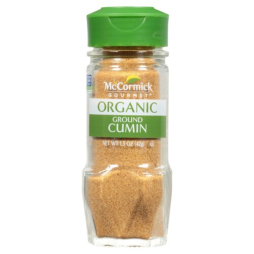 McCormick Gourmet Organic Ground Cumin, 1.5 oz