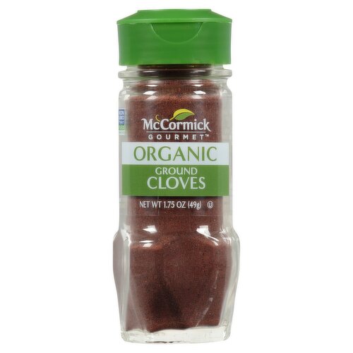 McCormick Gourmet Organic Ground Cloves, 1.75 oz