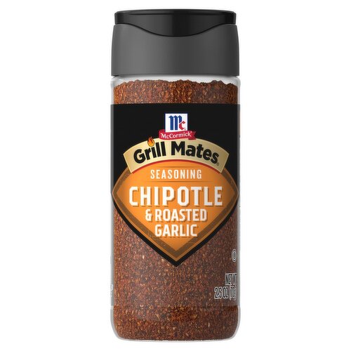 McCormick Grill Mates Chipotle & Roasted Garlic Seasoning, 2.5 oz