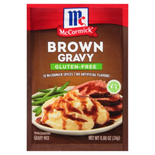 McCormick Gluten-Free Brown Gravy Mix, 0.88 oz