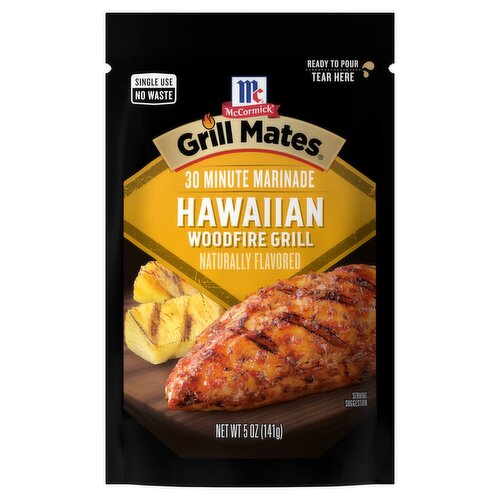 McCormick Grill Mates Hawaiian Woodfire Grill 30 Minute Marinade, 5 oz