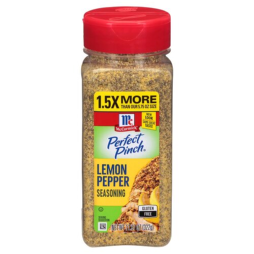 McCormick Perfect Pinch Lemon & Pepper Seasoning, 11.37 oz