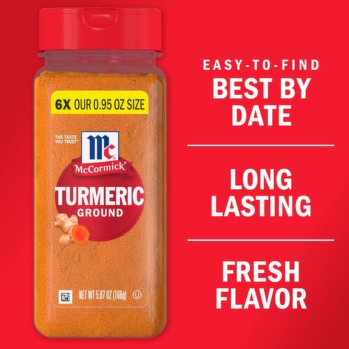McCormick Ground Turmeric, 5.87 oz