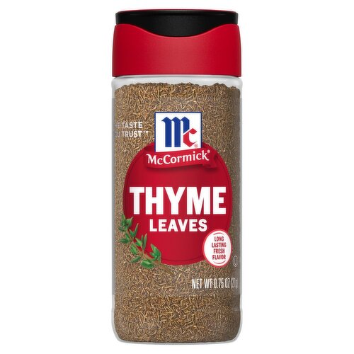 McCormick Thyme Leaves, 0.75 oz