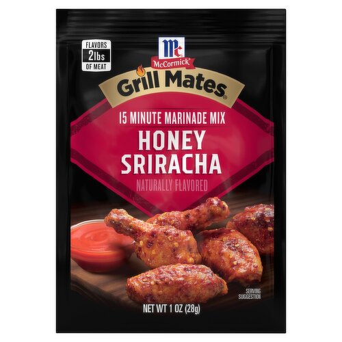 McCormick Grill Mates Honey Sriracha Marinade Mix, 1 oz