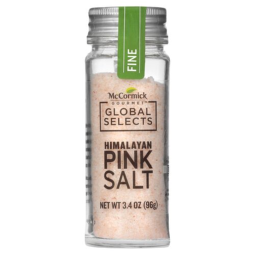 McCormick Gourmet Global Selects Fine Himalayan Pink Salt, 3.4 oz