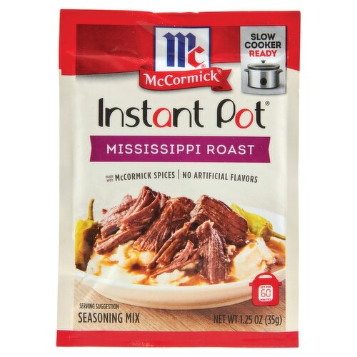 McCormick Instant Pot Mississippi Roast Seasoning Mix, 1.25 oz