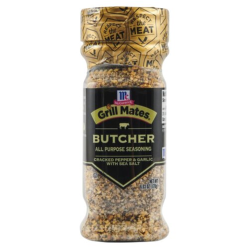 McCormick Grill Mates Butcher All Purpose Seasoning, 6.03 oz
