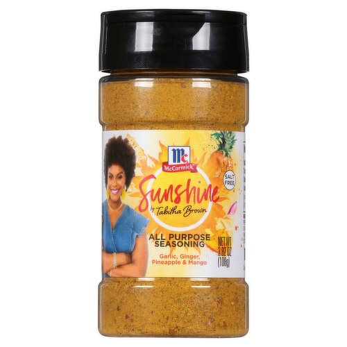 McCormick Sunshine by Tabitha Brown All Purpose Seasoning, 3.82 oz