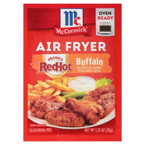 McCormick Air Fryer Frank's RedHot Buffalo Seasoning Mix, 1.25 oz