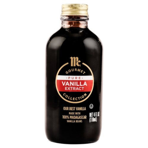 McCormick Gourmet Collection Pure Vanilla Extract, 4 fl oz